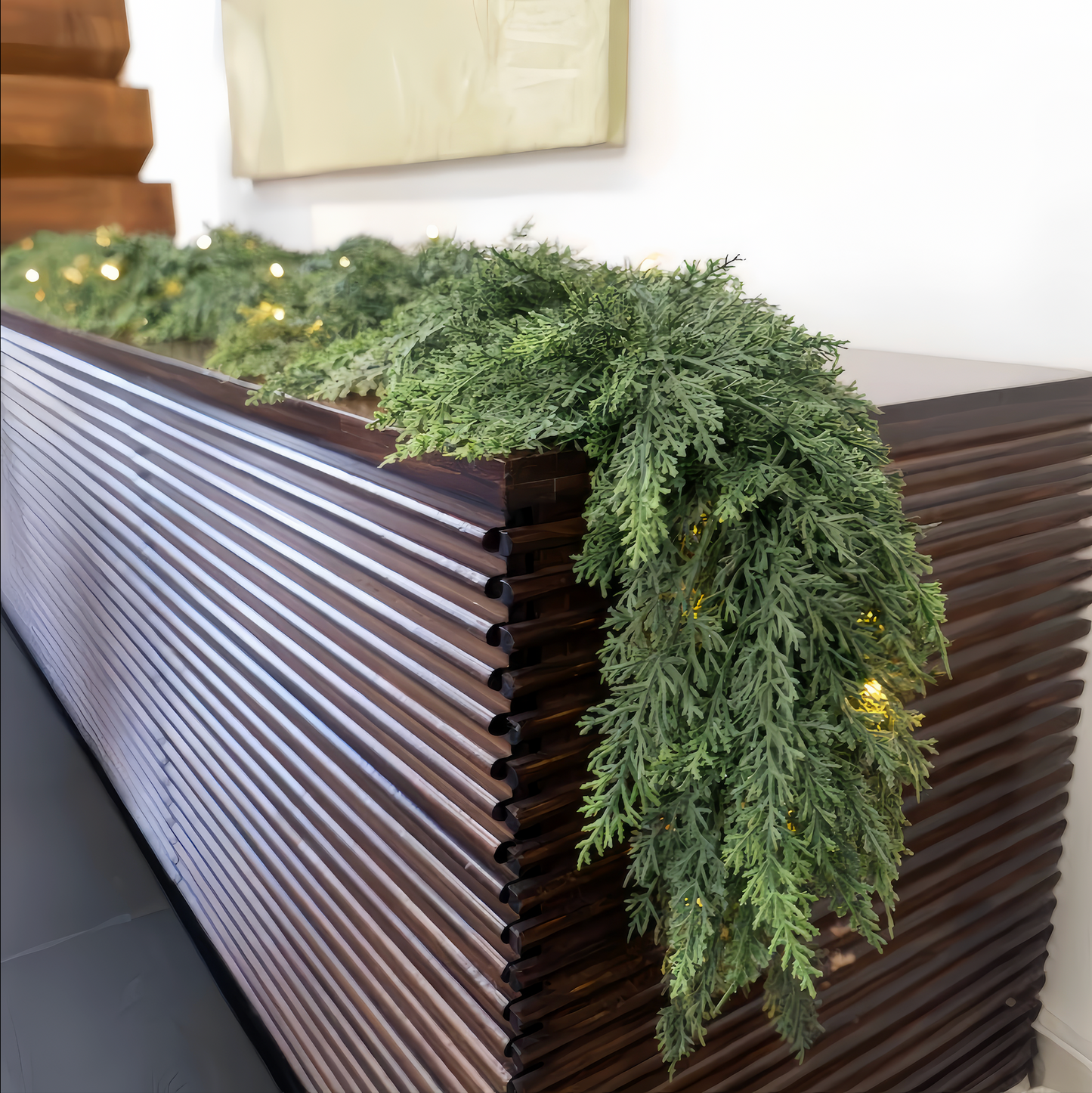 Realistic Norfolk Cedar Garland